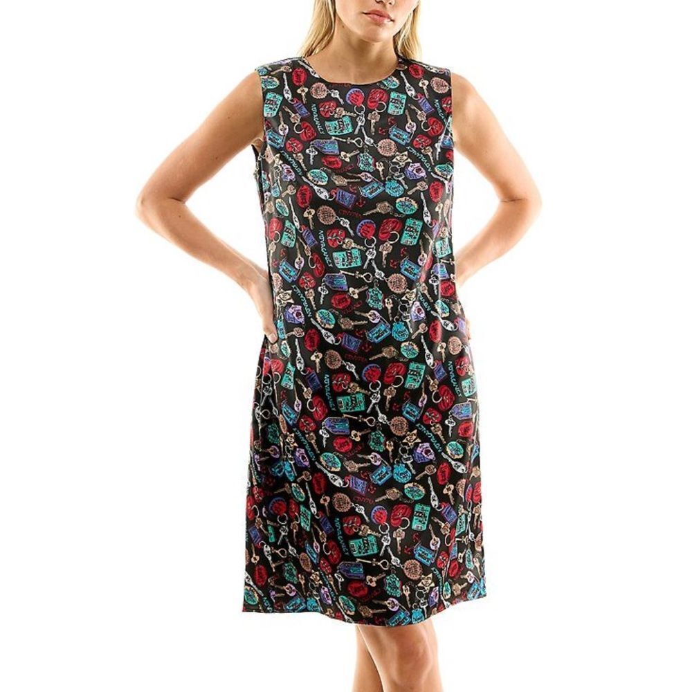 Nicole‎ Miller Printed Tank Dress- Size 10